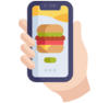 School lunch ordering app icon