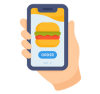 School lunch ordering app icon